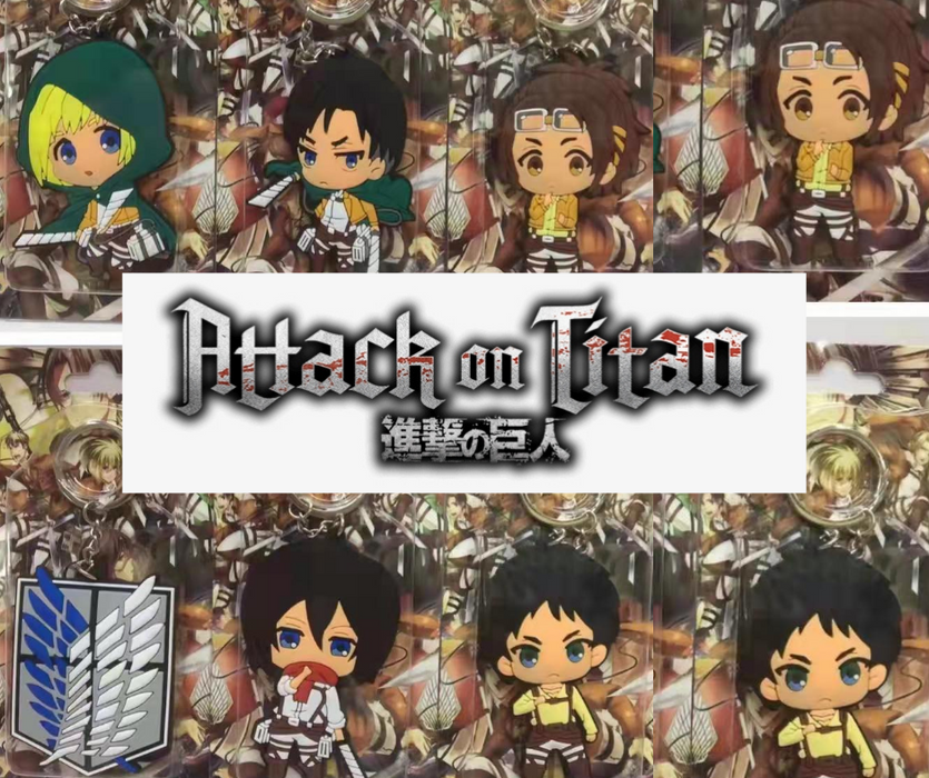 ATTACK ON TITAN KEYCHAINS! | $5 per Key Chain