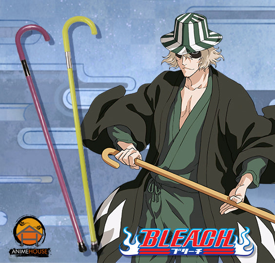 metal sword bleach Urahara Kisuke walking stick