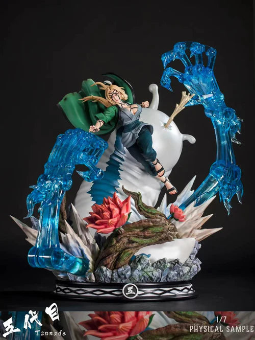 GK Garage Kit Resin Figure Clouds Studio Naruto Fifth Hokage Tsunade Scale 1/7