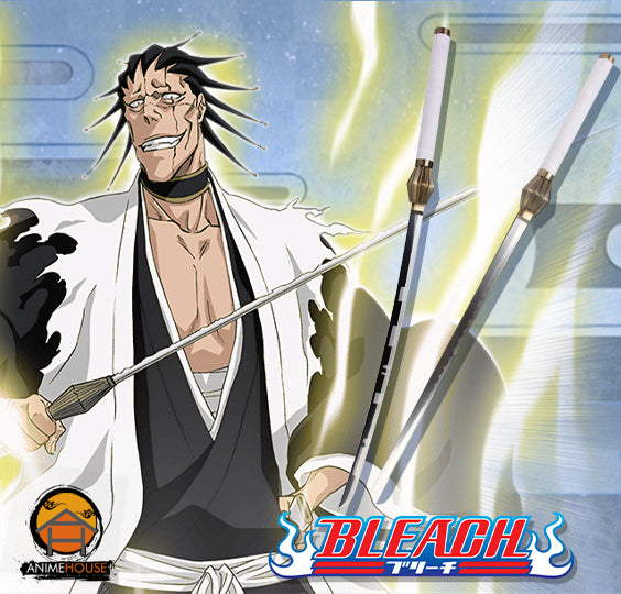 Metal Sword - Bleach - 11th Division Captain Zaraki Kenpachi's Nozarashi Zanpakuto Sword