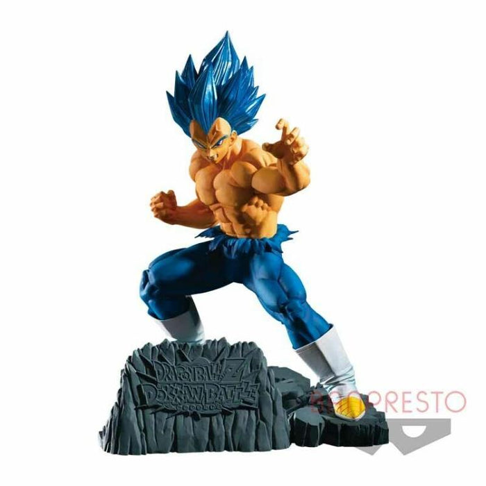 bandai banpresto Dragon Ball Z: Dokkan Battle 6th Anniversary SSGSS Evolved Vegeta Figure