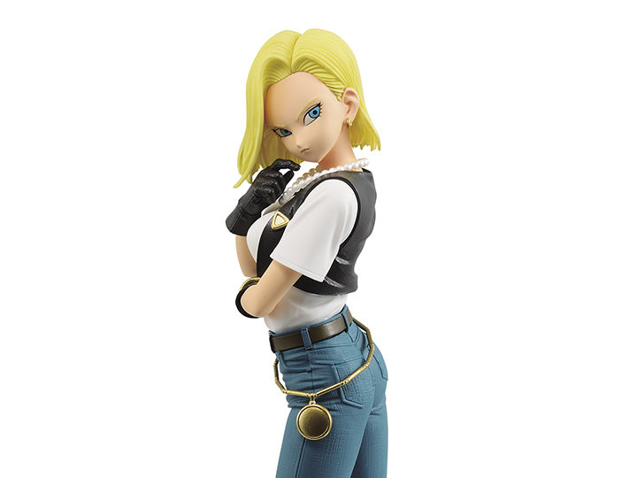 BANPRESTO DRAGON BALL Z - GLITTER & GLAMOURS ANDROID NO.18 III (VER.A) FIGURE