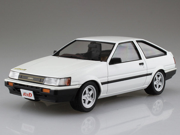 AOSHIMA Initial D Itsuki Takeuchi's AE85 Toyota Levin 1/24 Scale Model Kit