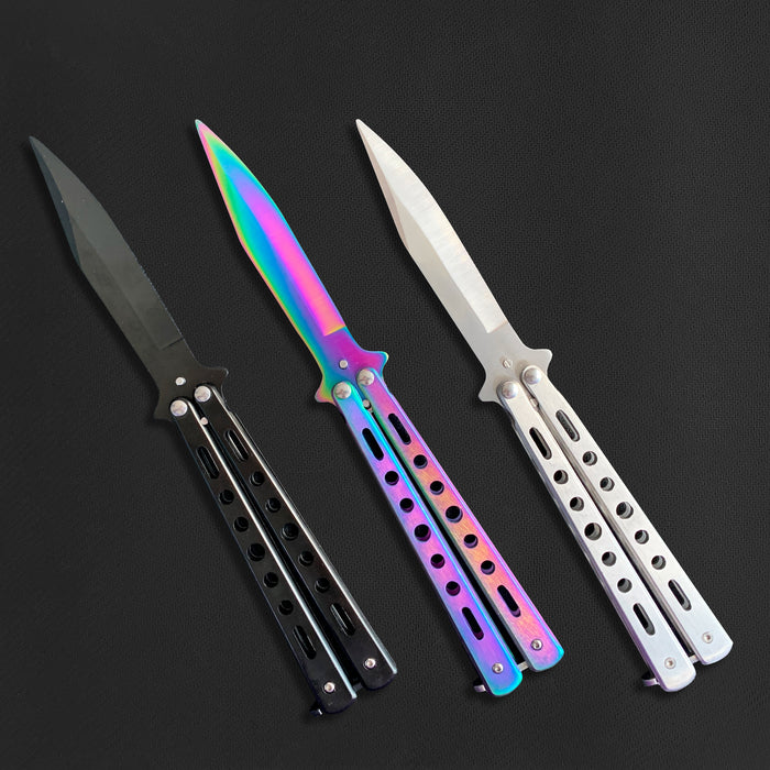 FOX BUTTERFLY KNIFE (Blunt Blade - Non sharp)