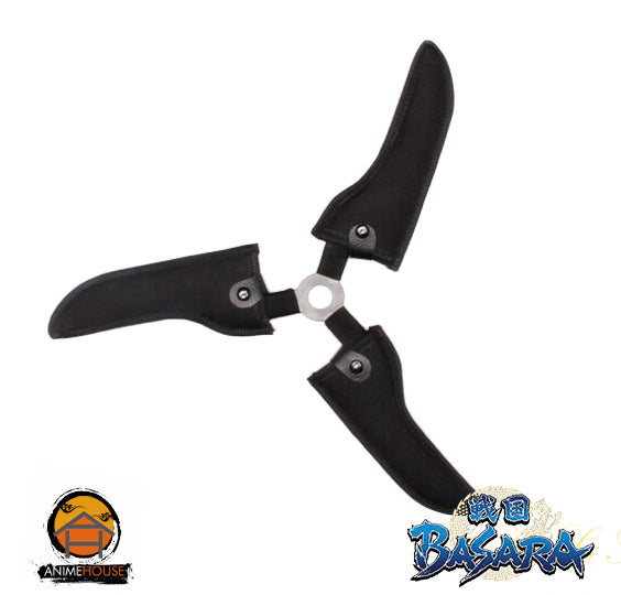 metal sword sengoku basara Sasuke Sarutobi shuriken 562c