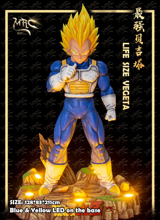 GK Resin Figure [MRC] Life Size Vegeta, Vegeta bust Figure Dragon Ball