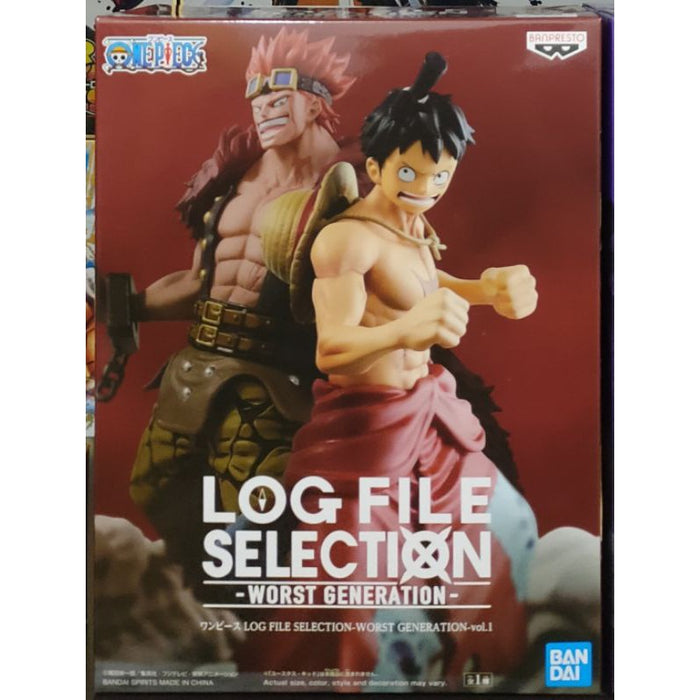 Bandai Banpresto One Piece Log File Selection Worst Generation Vol. 1 Monkey D. Luffy figure