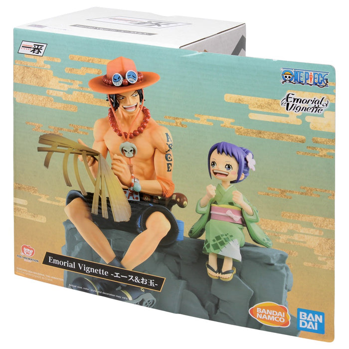 One Piece Ichiban  Emorial Vignette Ace & Otama Figure