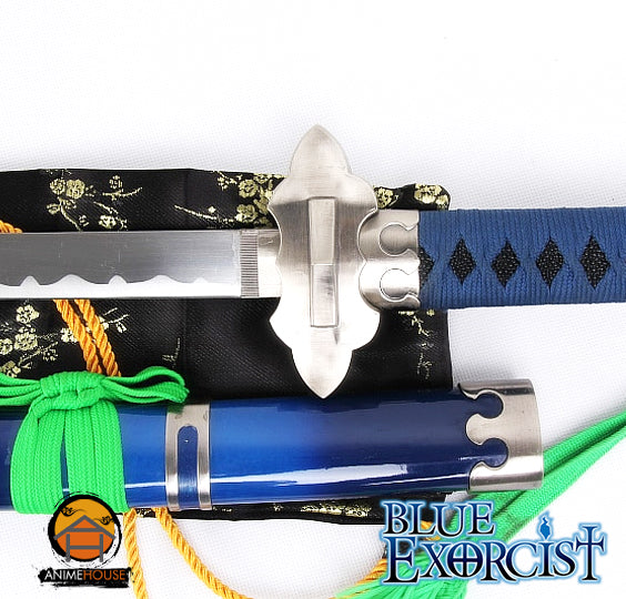 metal sword blue Exorcist okumura rin sword 483