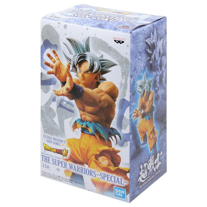 BANDAI BANPRESTO Dragon ball Super Warriors Special Ultra Instinct Son Gokou Figure