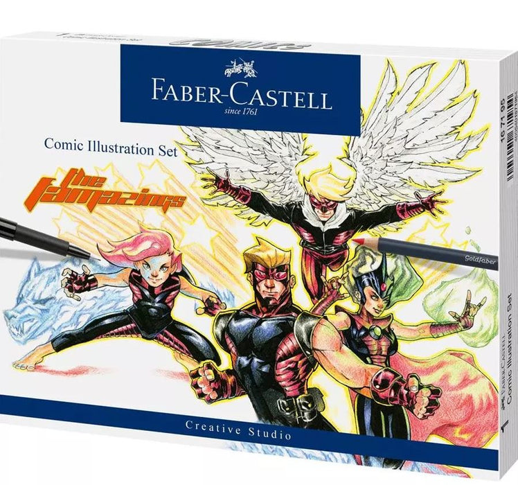 Faber-Castell - Pitt Artist Pen - Comic Illustration Set