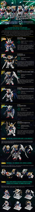 Bandai FW GUNDAM CONVERGE 10TH ANNIVERSARY ANOTHER CENTURY SET