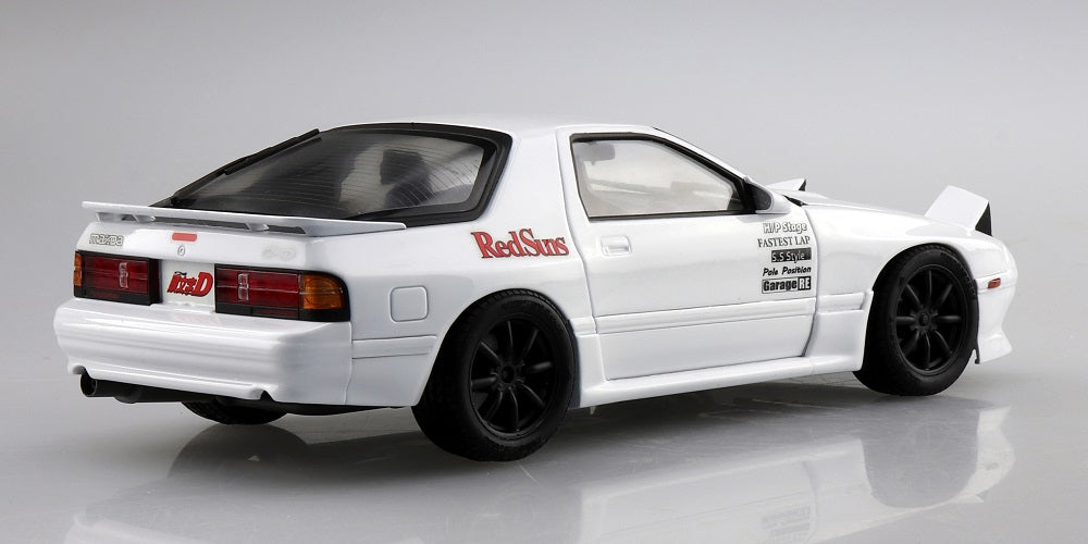 AOSHIMA Initial D Keisuke Takahashi's FC3S RX-7 (Akagi Battle Ver.) 1/24 Scale pre-painted Model Kit