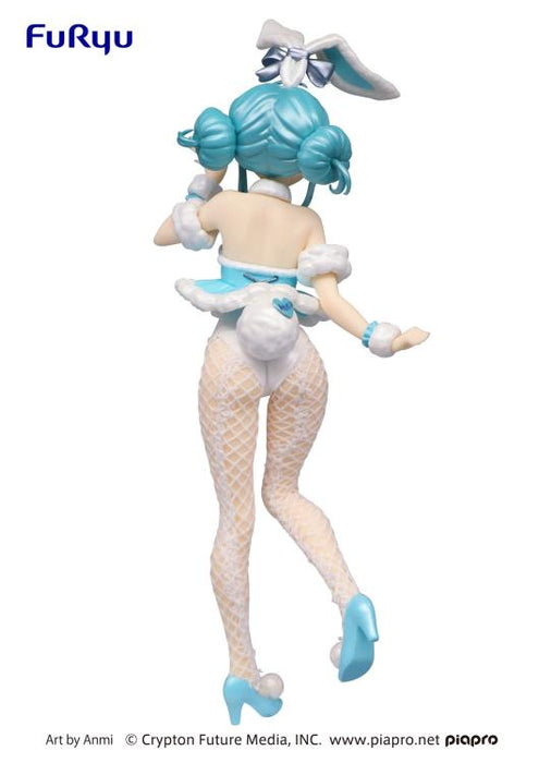 FURYU Vocaloid BiCute Bunnies Hatsune Miku White Rabbit (Pearl Color Ver.) Figure