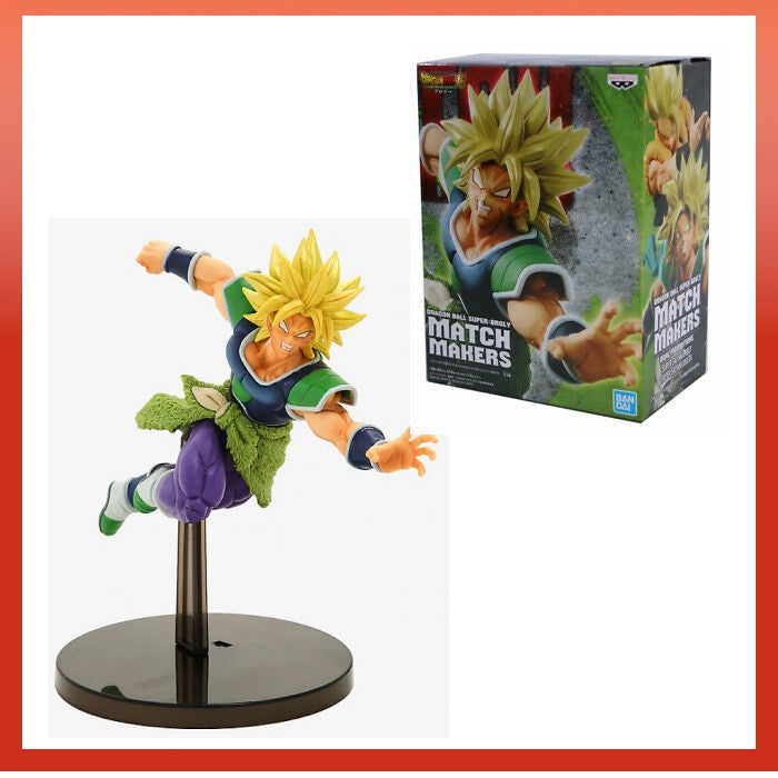 Bandai Banpresto Dragon Ball Super Banpresto MATCH MAKERS Super Saiyan Broly figure