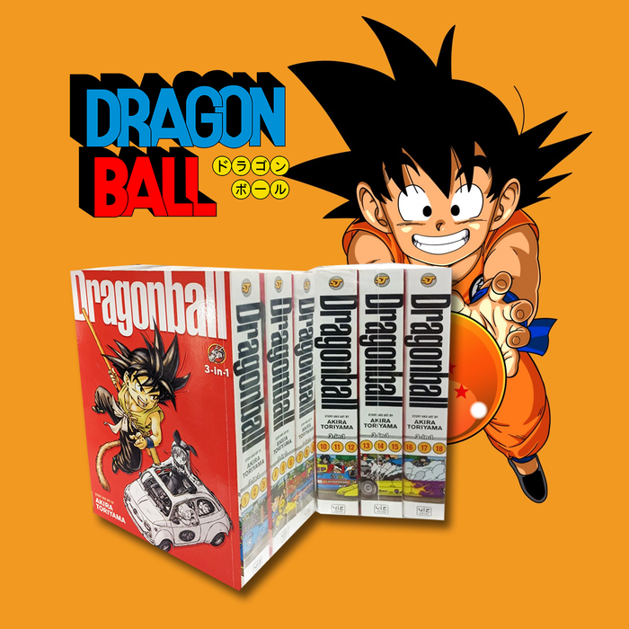 DRAGON BALL (3 IN 1 VERSION) MANGA BOOK