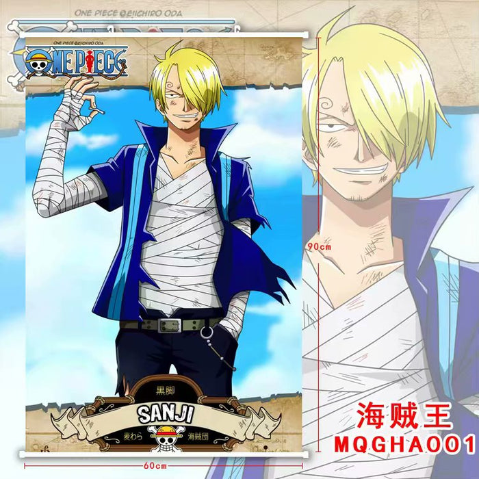 PREMIUM WALL SCROLL - ONE PIECE Sanji