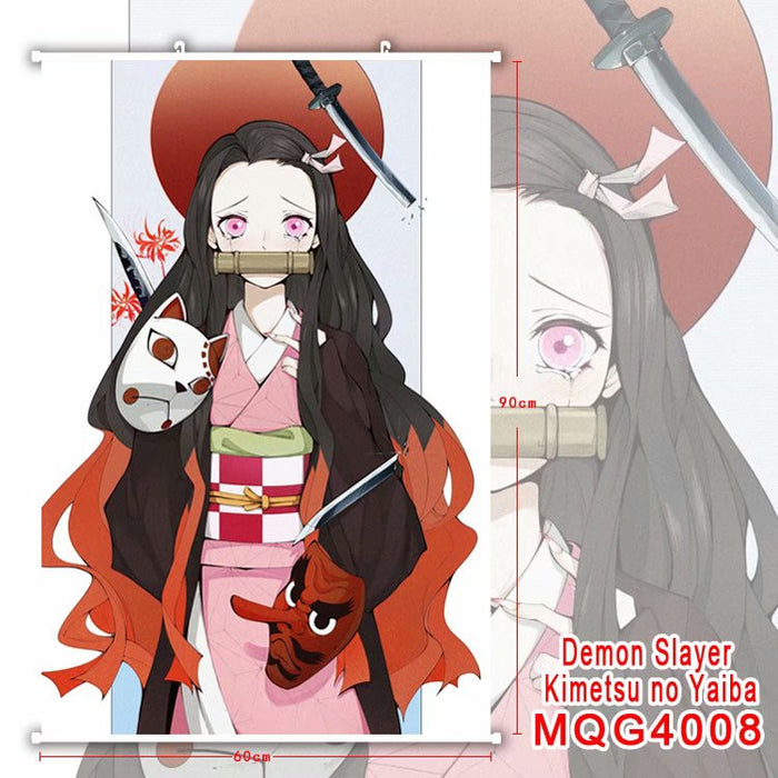 PREMIUM WALL SCROLL - DEMON SLAYER Nezuko