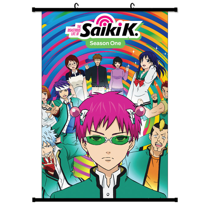 Wall Scroll - The Disastrous Life of Saiki K Kusuo Saiki