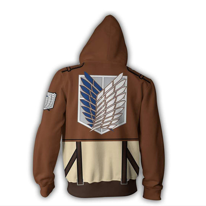 ATTACK ON TITAN UNIFORM HOODIE JUMPER CLOTHES