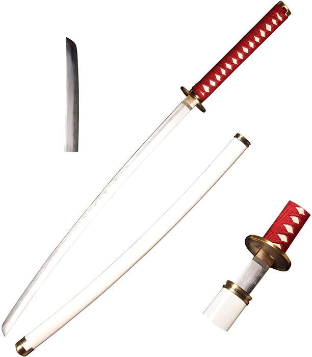 Metal Sword - One Piece Roronoa Zoro's Wado Ichimonji Sword 104cm or 130cm