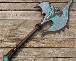 FOAM - WoW Shadowmourne Axe - Grey Cosplay weapon