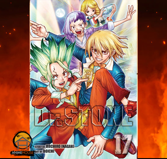 DR. Stone manga books