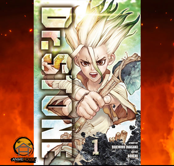 DR. Stone manga books