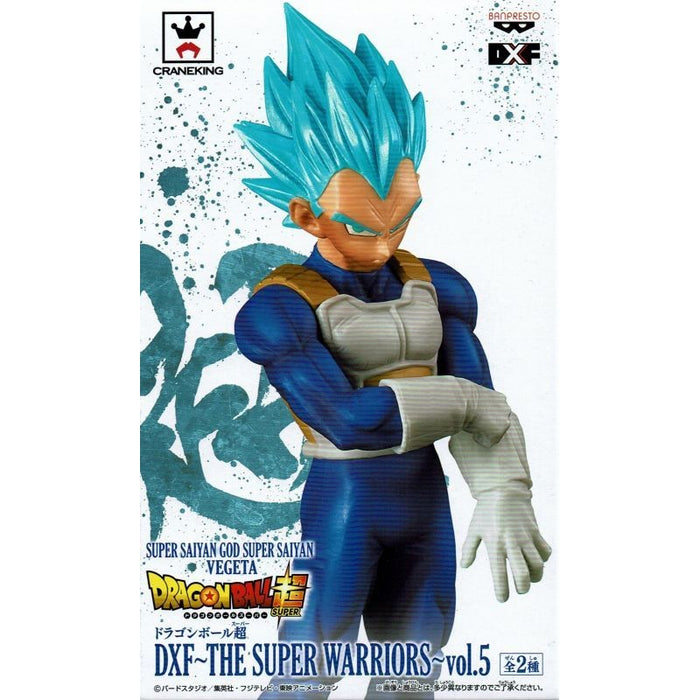 BANDAI BANPRESTO Dragon Ball Super DXF The Super Warriors Vol. 5 Super Saiyan Blue Vegeta