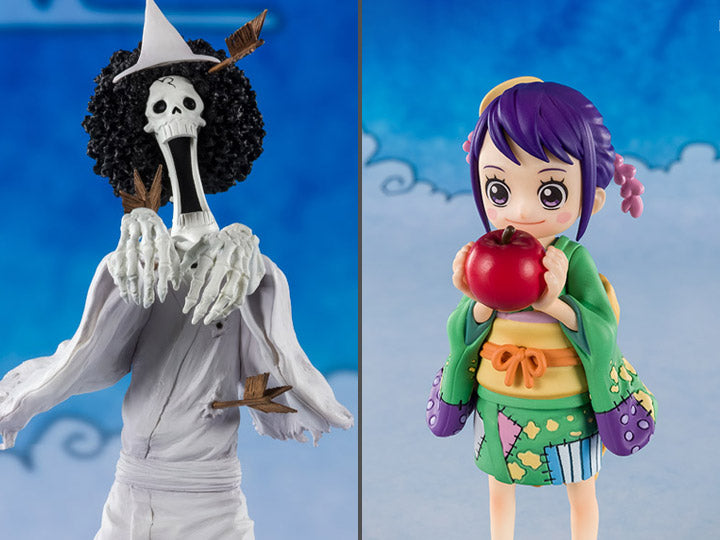 One Piece FiguartsZERO Brook (Honekichi) and O-Tama Figure