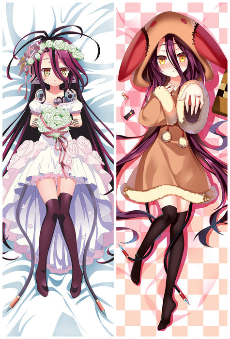 No Game No Life Shiro Dakimakura HUGGING PEACH SKIN BODY PILLOW (N26)