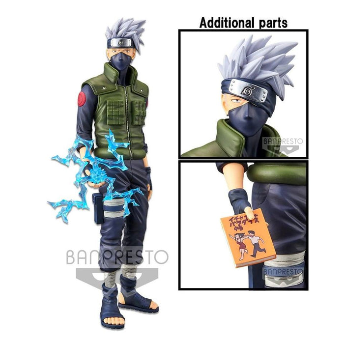 BANPRESTO NARUTO SHIPPUDEN GRANDISTA NERO HATAKE KAKASHI Figure