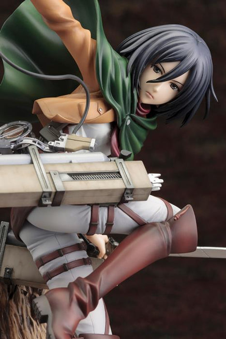 KOTOBUKIYA Attack on Titan ArtFX J Mikasa Ackerman Statue Figure