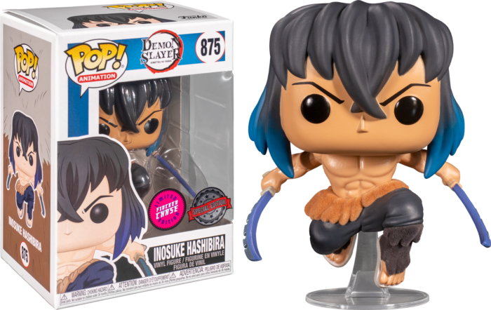 Funko Pop Demon Slayer 875 Inosuke Chase Pop! RS Figure