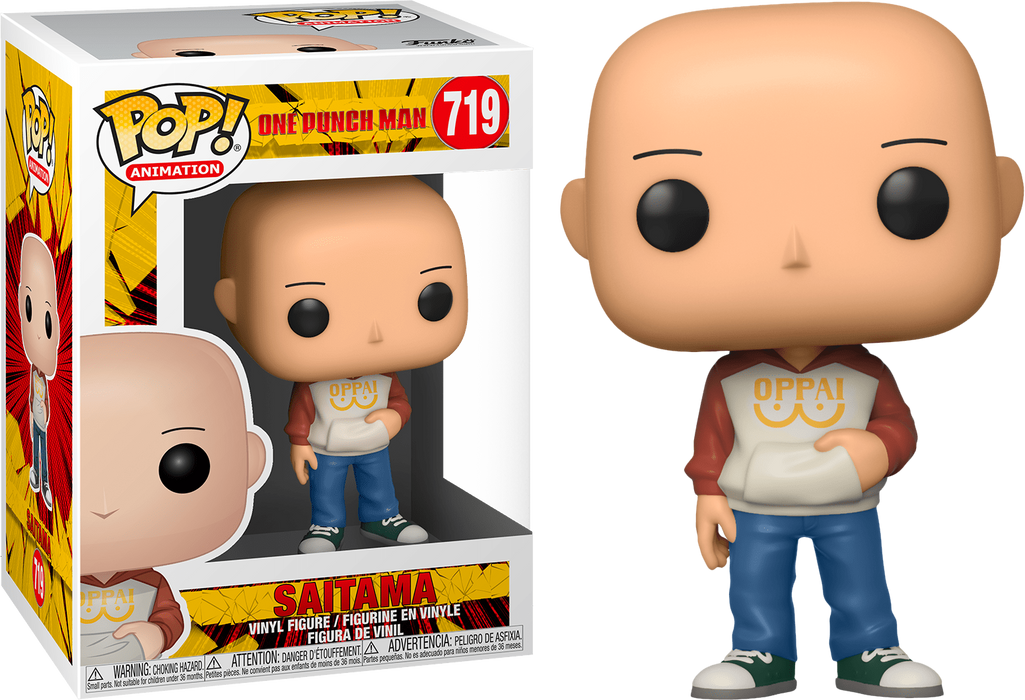 Funko Pop One Punch Man - Saitama Casual Pop! Figure