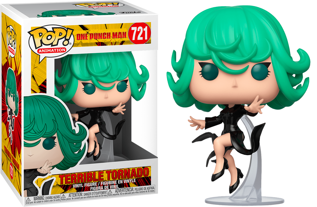 Funko Pop One Punch Man - Terrible Tornado Pop! Figure