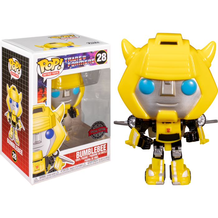 funko pop transformers 28 bumblebee special edition