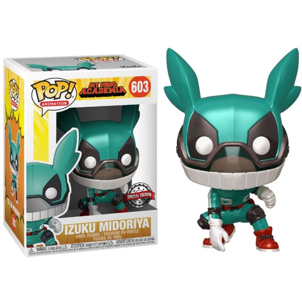 Funko Pop My Hero Academia 603 Izuku Midoriya (Metallic)