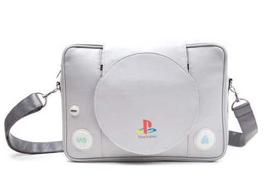 Playstation 1 Console Messenger Bag