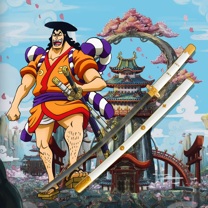 Oden's ame no Habakiri Katana - One Piece Metal sword 265a/265