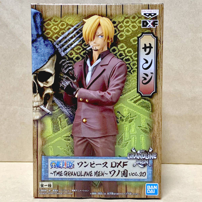 BANDAI BANPRESTO One Piece The Grandline Men Wano Country Vol.20 Sanji Figure