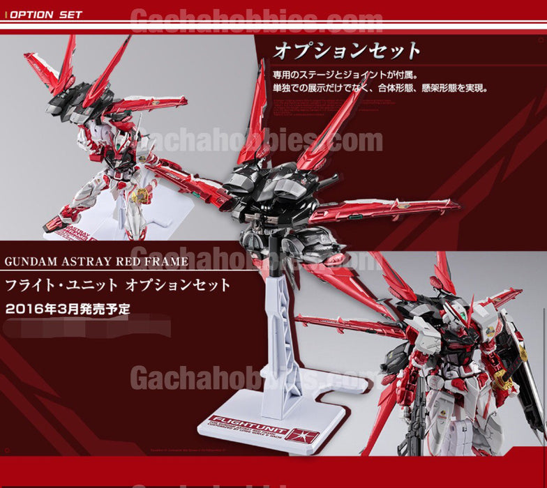 PRE-ORDER Metal Build Gundam Astray Red Frame + Flight Unit Option Set