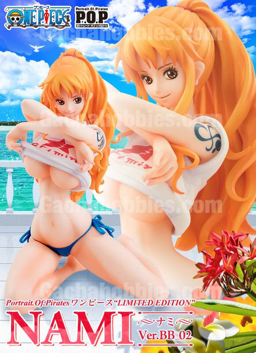 PRE-ORDER Portrait of Pirates One Piece Limited Nami BB Ver 02 1/8 PVC Figure