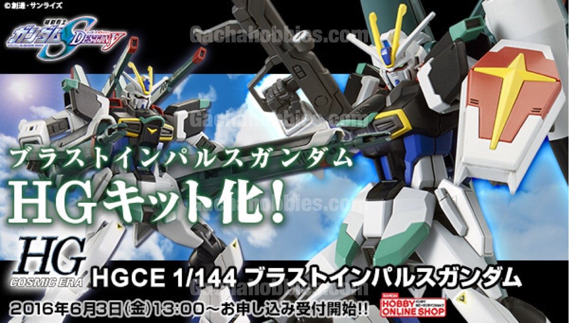 PRE-ORDER HGCE Impluse Gundam Limited