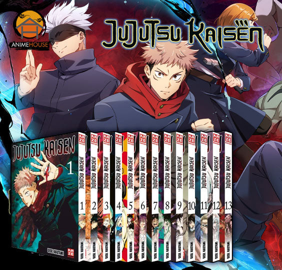 Jujutsu Kaisen Manga Books By Gege Akutami