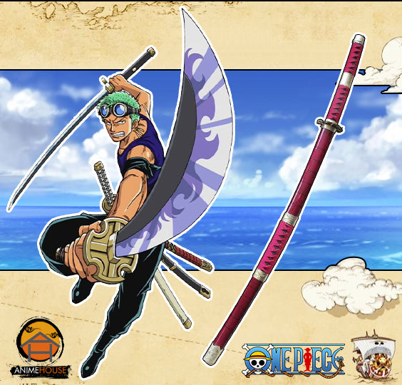 Metal Sword - One Piece Zoro Sandai Kitetsu Cosplay Sword