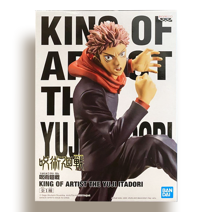 BANDAI BANPRESTO Jujutsu Kaisen King of Artist Yuji Itadori FIGURE