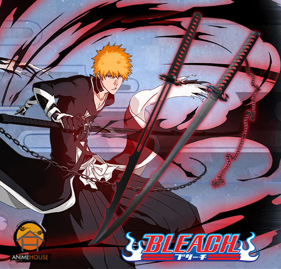 metal sword bleach kurosaki ichigo blood war sword