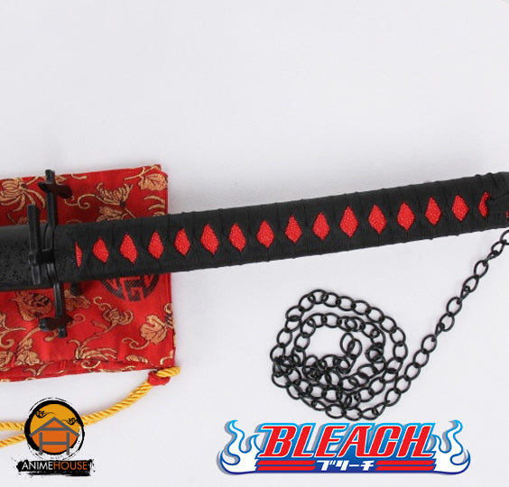 Metal Sword -  Bleach- Ichigo Carbon Steel Bankai Katana Replica Tensa Zangetsu