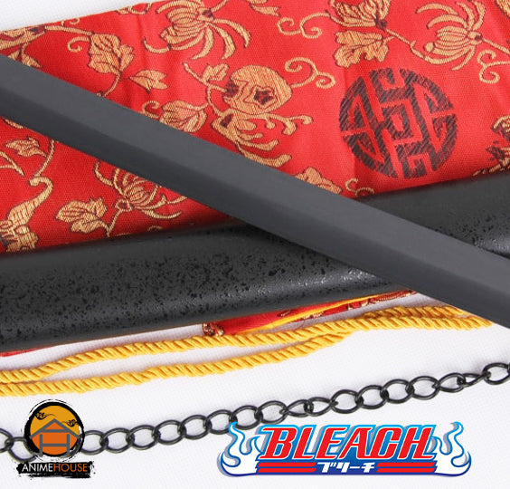 Metal Sword -  Bleach- Ichigo Carbon Steel Bankai Katana Replica Tensa Zangetsu